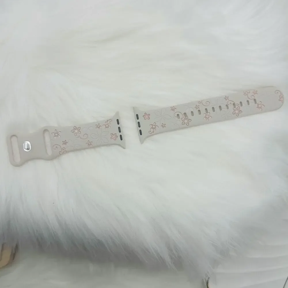 Unbranded floral engraved